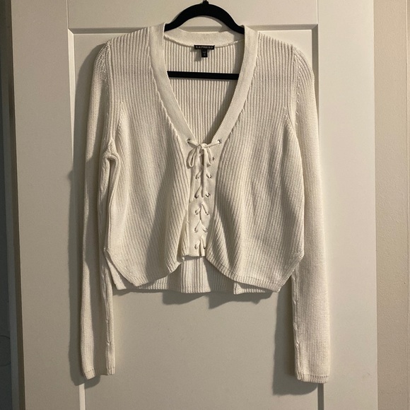 Express white sweater - Picture 1 of 1
